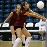 volleyball, player, female