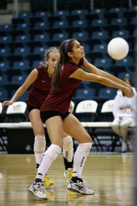 volleyball, player, female